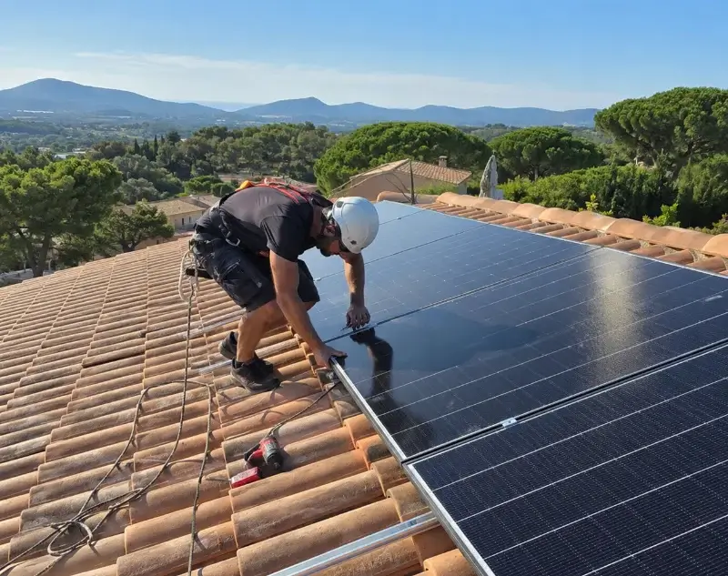 Installateur panneaux solaires Mérignies — pose photovoltaïque sur toiture