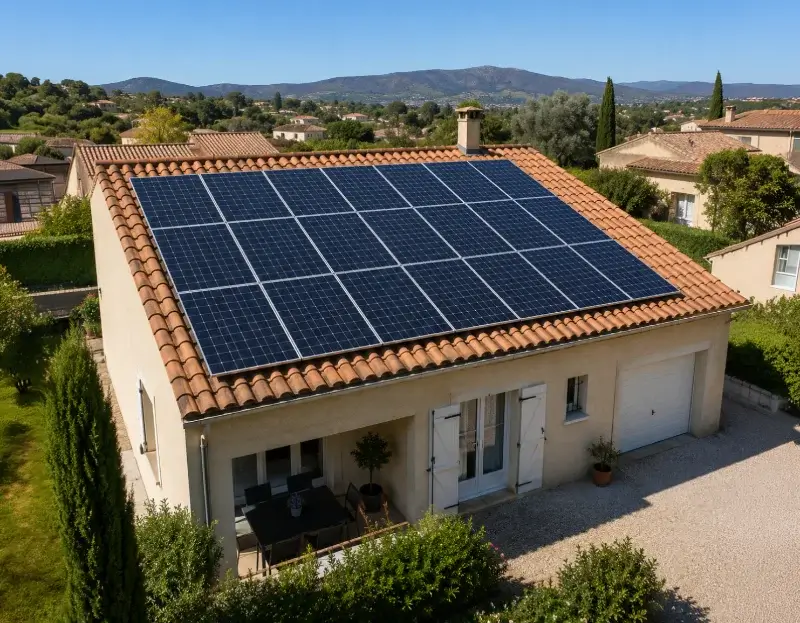 Prime à l'autoconsommation panneaux solaires Mérignies — aide financière de l'État